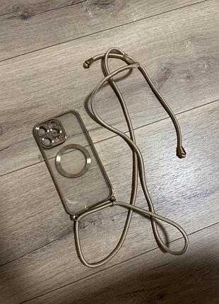 Чохол на шнурку для iphone 14 pro max