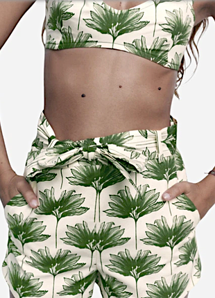 Шорты из хлопка zara