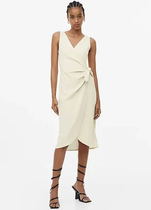 🖤плаття міді на запах жіноче h&m🖤