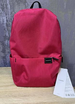 Рюкзак xiaomi mi casual backpack малиновий