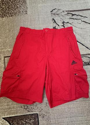 Adidas шорти червоні