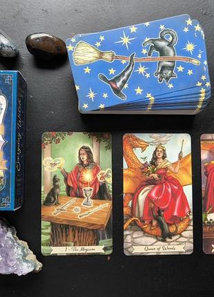 Карты таро everyday witch (вседневное таро ведьмы) - колода-талисман для современной жизни
(78 карт, 6.2х10.5 см)
