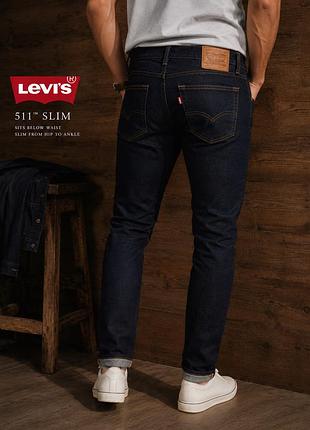 Джинси levi’s 511 premium (w32 l30)