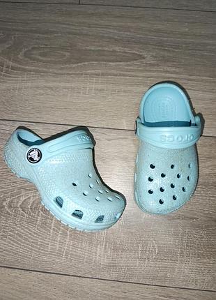 Крокси crocs оригінал с 7 устілка 14-14,5 см 24 розмір