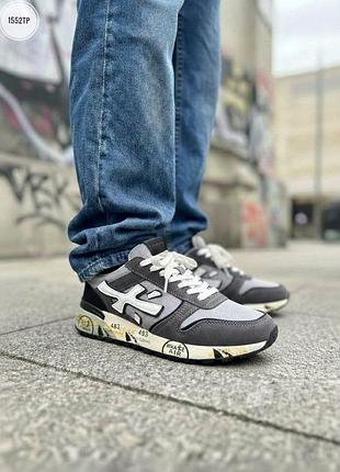Premiata mick gray/white