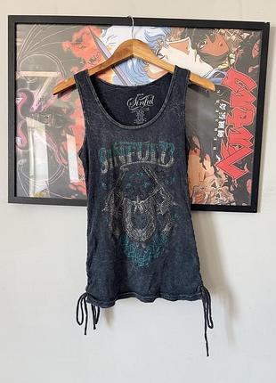 Вінтажна жіноча майка affliction