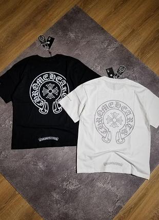 Футболка chrome hearts/футболка хром хартс/футболка унісекс