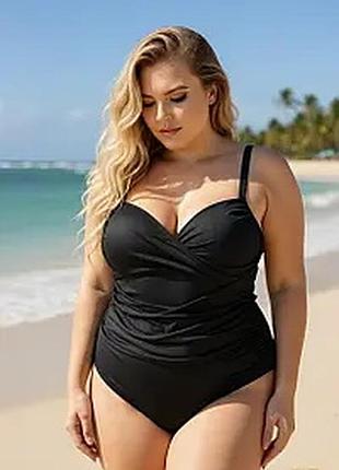 ✅ купальник танкіні великого розміру 👙 👣 👒 xxl