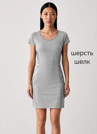 Плаття escada sport з тонкої вовни та шовку, см