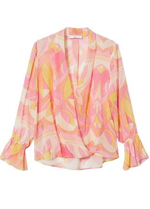 Легка літня блуза mango