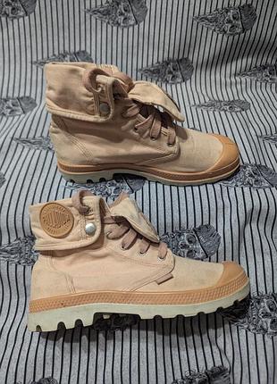 Palladium pampa baggy 40 (25,5 см) | оригінал | високі жіночі кеди