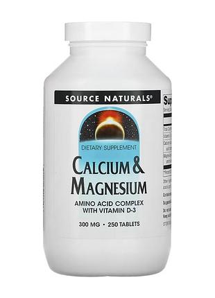 Calcium & magnesium 300mg - 250 tabs
