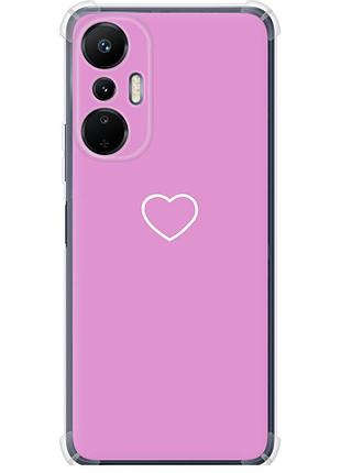 Чехол силикон с усиленными углами на телефон infinix hot 20s сердце 2 "4863sp-2965-58250"