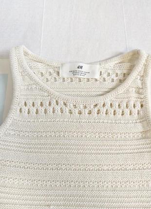 Плетее плаття h&m 8