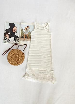 Плетее плаття h&m 3