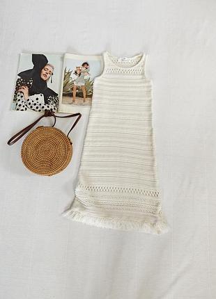 Плетее плаття h&m 5
