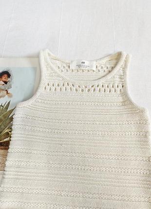 Плетее плаття h&m 6