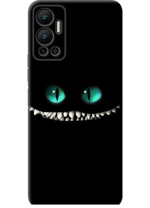 Чохол силіконовий на телефон infinix hot 12 чеширський кіт "689u-2864-58250"
