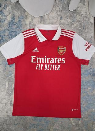 Футбольная футболка arsenal adidas 2022/23 (размер m)