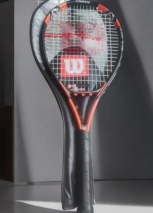 Теннисная ракетка wilson grand slam titanium, оригинал америка в чехле