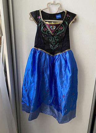 Карнавальна сукня анна холодне серце disney