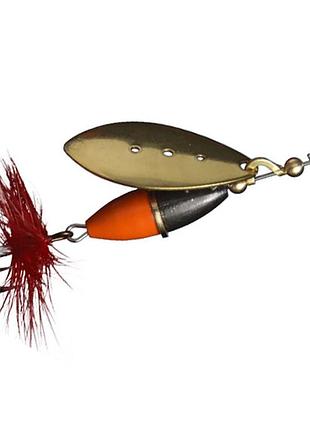 Блесна вращающаяся myran wipp 20g gold #black/orange (6448-02)