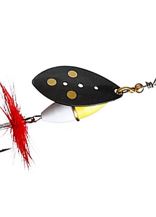 Блесна вращающаяся myran wipp 20g black #yellow/white (6448-98)