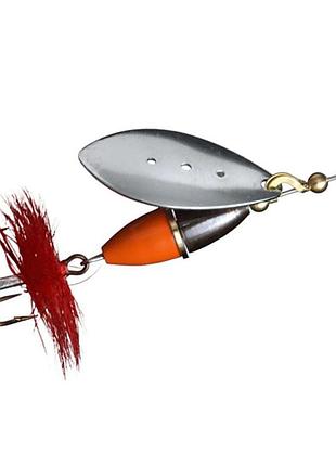 Блесна вращающаяся myran wipp 20g silver #black/orange (6448-01)