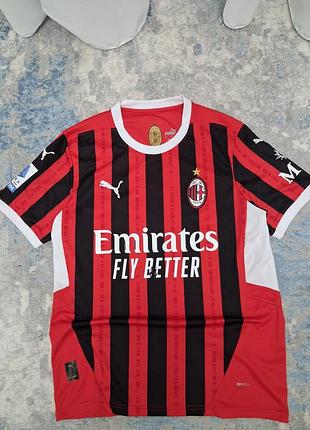Футбольная футболка ac milan puma 2024/25 (125 лет), размер s