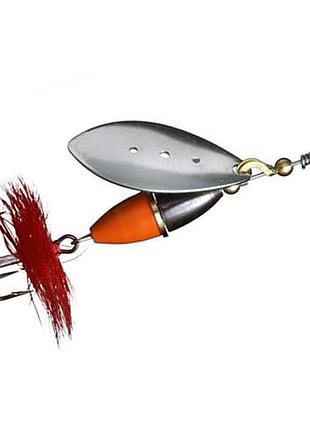 Блесна вращающаяся myran wipp 7g silver #orange/black (6442-01)