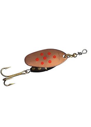 Блесна вращающаяся myran panter 15g #black - red dots (6484-58)