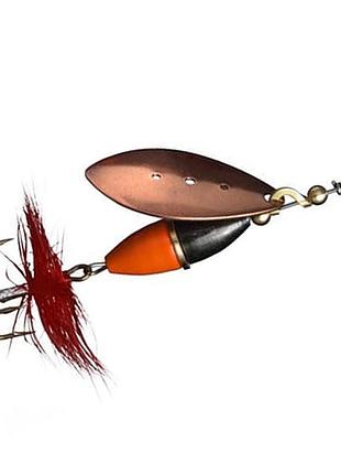 Блесна вращающаяся myran wipp 15g copper #orange/black (6444-03)
