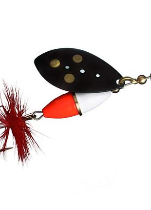 Блесна вращающаяся myran wipp 20g black #white/hot (6548-09)