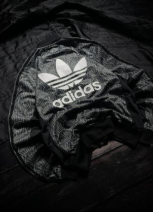 Vintage adidas big logo trefoil seigaiha track jacket