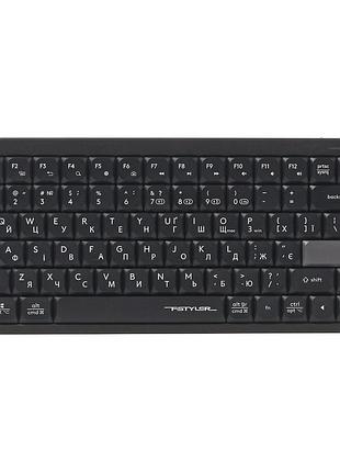 Клавиатура a4tech fbx53c ножничная компактная black