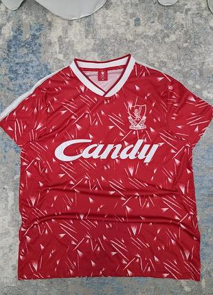 Винтажная футболка liverpool candy (l.f.c.)