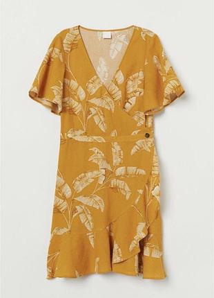 Сукня халат на запах h&m