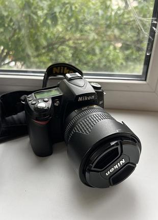 Дзеркальний фотоапарат nikon d90 body + 18-105 + lowepro б/у київ