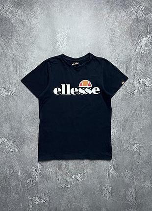 Vintage винтажная футболка ellesse элис big logo casual кэжуал size s размер с