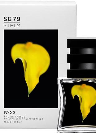 Sg 79/sthlm парфумована вода №23 yellow (unisex), 15 мл sg79/sthlm