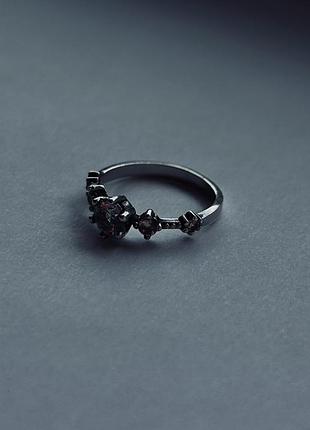 Серебряная кольца 925 с фианитом, размер 15,5