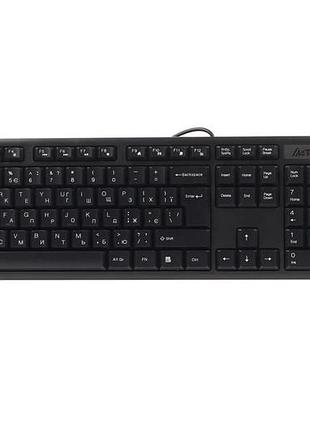 Клавіатура a4tech kk-3 usb повнорозмірна black