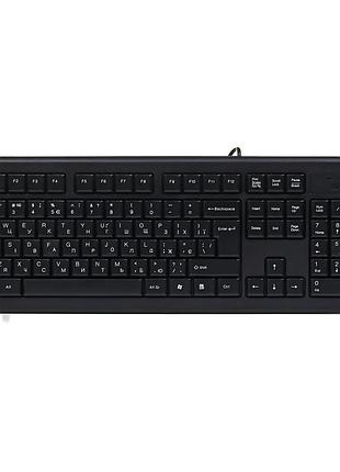 Клавиатура a4tech kr85 ps/2 полноразмерная black