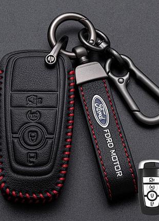 Чохол для ключа ford №3-4 кнопки edge/explorer/ranger/maverick...