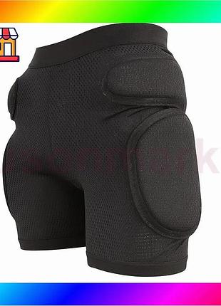 Bs захисні дорослі шорти best mix nesen black xs bas77/n