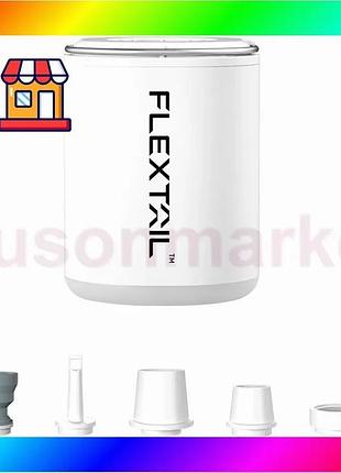 Bs кемпінговий насос-ліхтар flextail best mix tiny pump 2x з насадками (білий) bas77/n