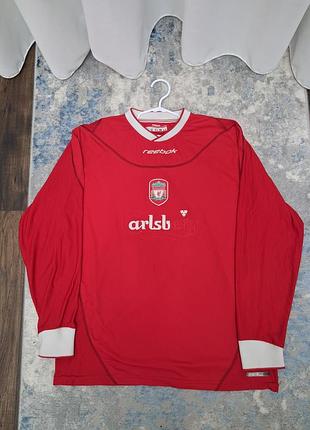 Ретро футболка liverpool 2002-2004 reebok довгий рукав оригинал