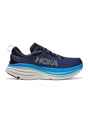 Унісекс кросівки hoka bondi 8 синій 40.6 розмір