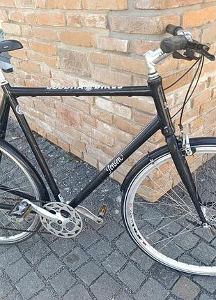 Велосипед jensen 28", tagra 9sp, чорний б/у