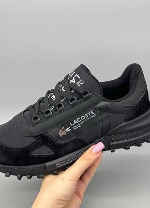 Мужские кроссовки лакоста стильные повседневные lacoste elite active 45